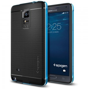 Spigen Samsung Galaxy Note 4 Neo Hybrid Metal Kılıf Serisi